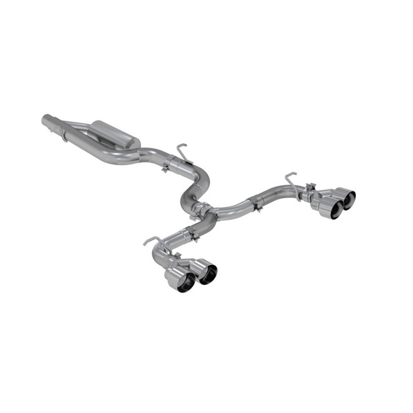 MBRP ARMOR Pro Cat-Back Exhaust, T304 Stainless Steel - 2015-2019 Volkswagen Golf R 2.0L - S4603304