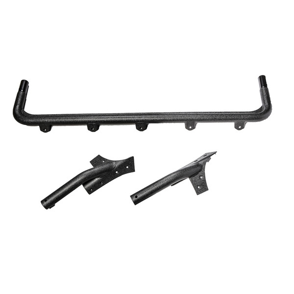 Rugged Ridge 2007-2018 Jeep Wrangler JK Textured Black Windshield Mount Light Bar