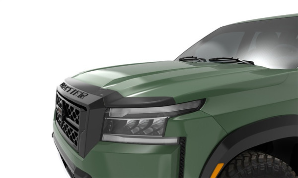 AVS 2022-2024 Nissan Frontier Aeroskin Low Profile Hood Shield - Smoke