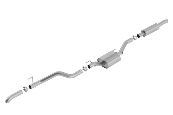 Borla 2020-2023 Jeep Gladiator JT 3.6L V6 AWD 2.75in S-Type Climber Catback w/ Turndown Tip
