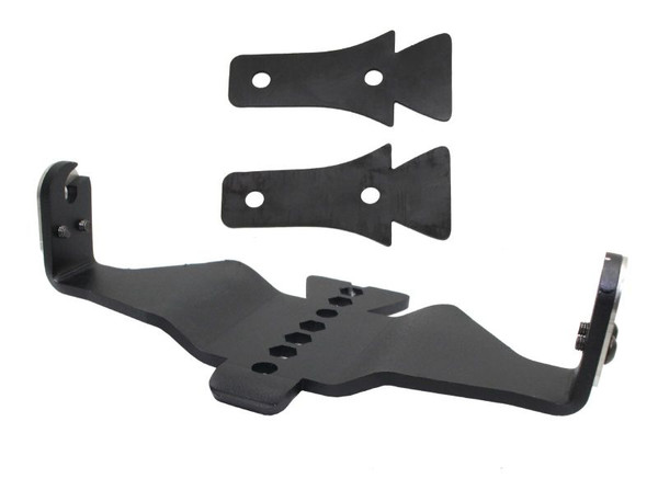 Go Rhino Light Mount for 2018-2026 Jeep Wrangler JL/JLU/Gladiator JT, Black - Part #731060T