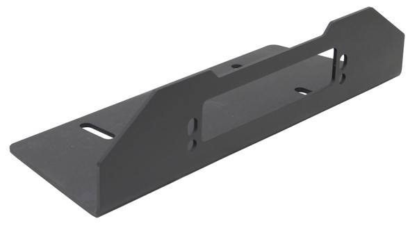 Go Rhino Rockline Bumper Fairlead Mount Plate for 2007-2023 Jeep Wrangler JL/JLU/JK/JKU/Gladiator JT, Black - Part #332000T