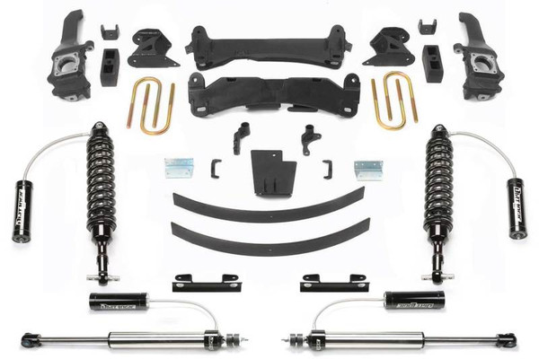 Fabtech 2016-2023 Toyota Tacoma 4WD/2WD 6 Lug 6in Perf. System w/DL 2.5 Coilovers & Rear DL Resi Shocks