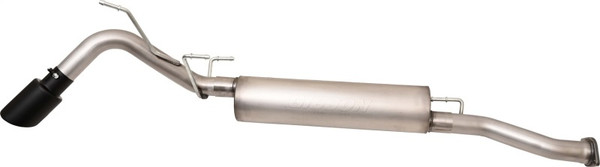 Gibson 2016-2022 Toyota Tacoma 3.5L 2.5in Cat-Back Single Exhaust System Stainless - Black Elite