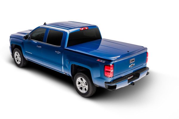 UnderCover 2016-2022 Toyota Tacoma 5ft Lux Bed Cover - Cement Gray (Req Factory Deck Rails)