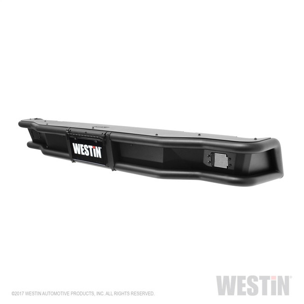 Westin Bumper, Textured Black | 2016-2023 Toyota Tacoma Outlaw Rear | 58-81045