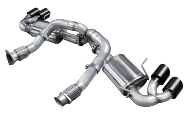 ARH 2020-2024 Chevy Corvette C8 3in Catback Exhaust System w/ Polished Tips
