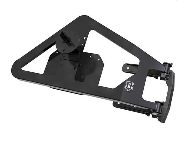 ICON 2018-2025 Jeep Wrangler JL Body Mount Tire Carrier Kit - 25167