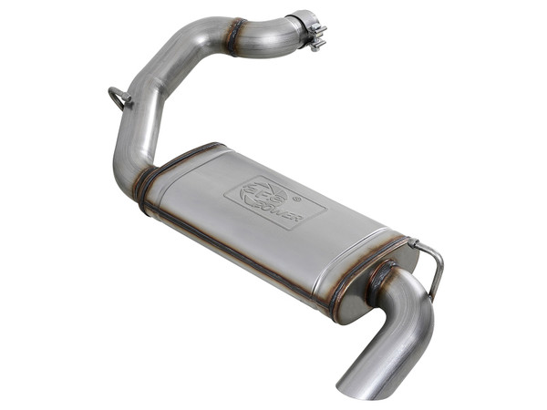 aFe MACH Force-Xp Hi-Tuck 3in 409 SS 2018-2025 Jeep Wrangler JL 2.0/3.6 Axle-Back Exhaust - 49-48080