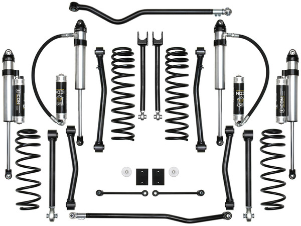 ICON 2018-2025 Jeep Wrangler JL 2.5in Stage 8 Suspension System - K22018