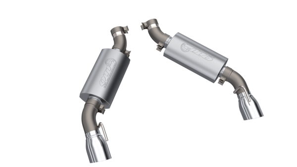 QTP 2016-2023 Chevrolet Camaro SS 6.2L 304SS AR3 Axle Back Exhaust w/4.5in Dual Tips