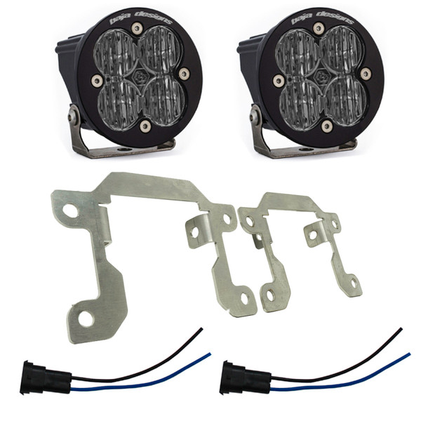 Baja Designs Ford/Subaru SAE Squadron Fog Light Pocket Kit - White - 447724