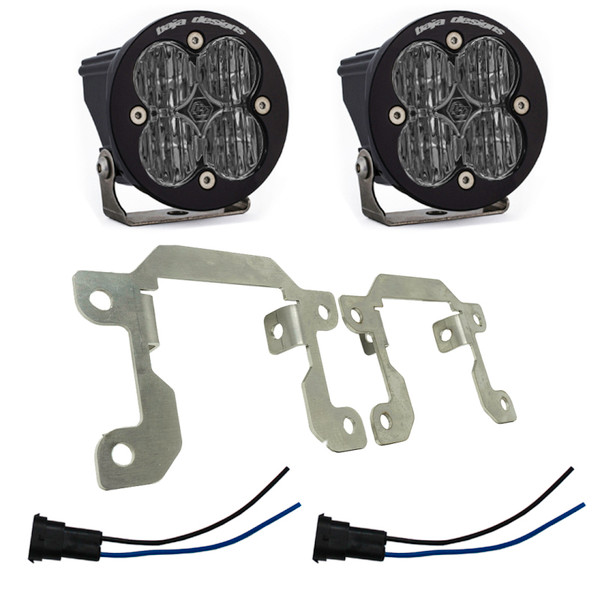 Baja Designs Ford/Subaru Squadron Fog Pocket Kit White product photo