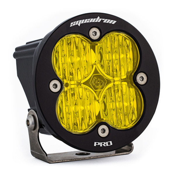 Baja Designs Squadron-R Pro Wide Cornering LED Light Pod Amber product photo