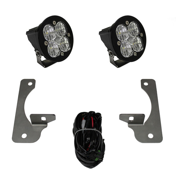 Baja Designs 13-16 Jeep JK Rubicon X/10th Anne/Hard Rock Squadron-R Sport Lighting Kit product photo