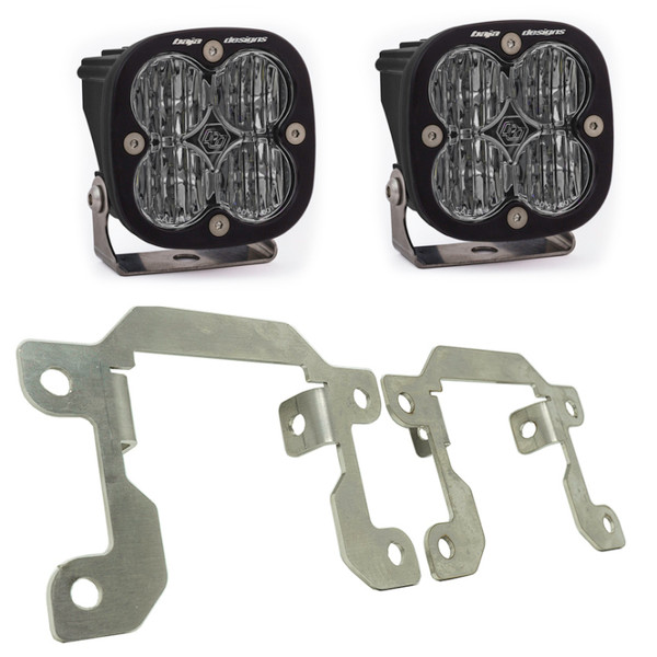 Baja Designs 2019+ Ranger Squadron Fog Light & Fog Pocket Kit - 447616