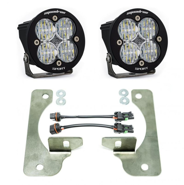 Baja Designs 2018 Wrangler JL Rubicon Squadron-R Sport Fog Pocket Kit product photo