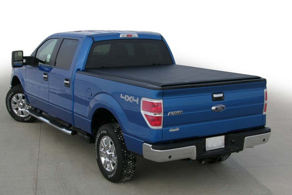 Access Soft Roll-Up Tonneau Cover, Vinyl - 2022-2026 Toyota Tundra 5ft 6in Bed (w/deck rail) - 45319