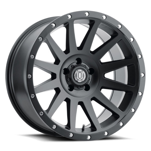 ICON Compression Satin Black Wheel 20x10 product photo