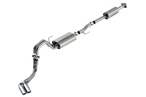 Borla 2021-2024 F-150 2.7L/3.5L 4DR CC SB EC STB LARI/KING R/PLNUM/LTD 3/2.25 DSE CB Touring CHR Tips