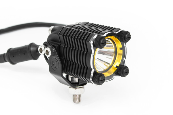 KC HiLiTES Shield for FLEX LED Single Light (Single) - Clear - 7208