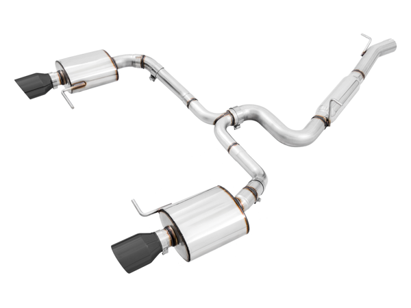 AWE Tuning VW MK7 2015-2021 Golf Alltrack/Sportwagen 4Motion Touring Edition Exhaust | Diamond Black Tips | 3015-33098