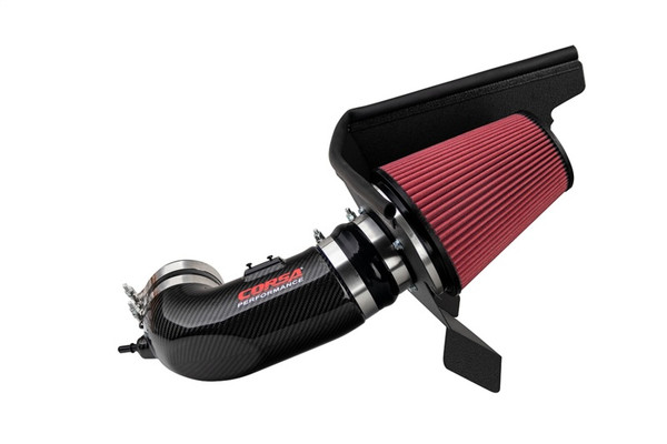 Corsa 2017-2023 Chevrolet Camaro ZL1 Carbon Fiber Air Intake w/ DryTech 3D No Oil Filtration