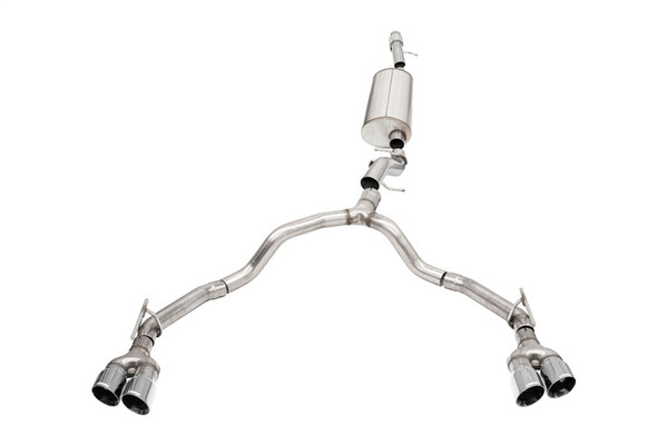 Corsa SPORT Sound Cat-Back Exhaust for 2021-2024 Chevrolet Tahoe / GMC Yukon 4DR 6.2L 4WD - Polished Tips - 21129