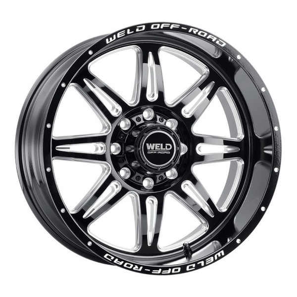 Weld Off-Road Cheyenne Wheel Gloss Black 20x10 | 8x170 BC | -18 Offset - fits Ford F-250 Super Duty 1999-2026, Ford F-350 Super Duty SRW 1999-2026