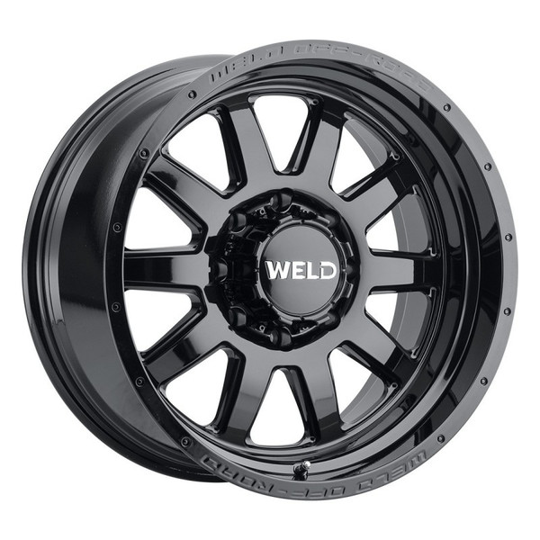 Weld Off-Road W168 20X9 Stealth 6X135 6X139.7 ET00 BS5.00 Gloss Black 106.1 Wheel - W16809098500