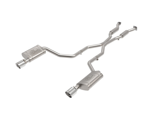 aFe 11-21 Dodge Durango V6-3.6L/V8-5.7L MACH Force-Xp 304 SS Cat-Back Exhaust System w/ Polished Tip - 49-32086-P