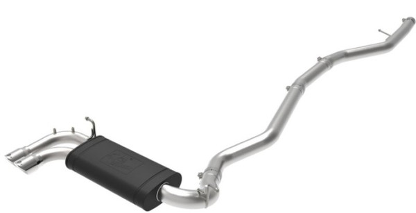 aFe MACHForce XP 3in - 2.5in Cat-Back Exhaust w/ Polished Tips 14-16 BMW 228i (F22/23) L4-2.0L Turbo - 46-36345-P