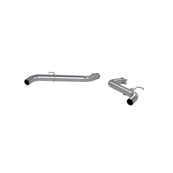 MBRP ARMOR Lite Axle-Back Exhaust, Aluminized Steel - 2019-2024 Ford Edge ST 2.7L - S5239AL