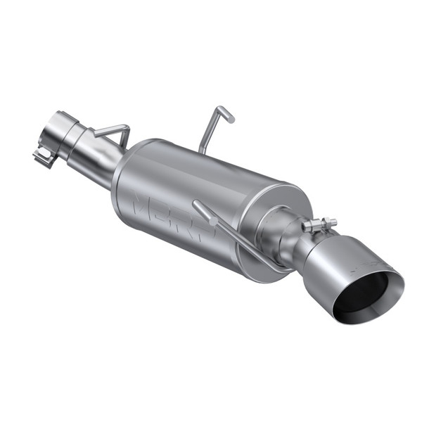 MBRP Exhaust Aluminized Steel 3" Axle Back, Single Rear Exit for 2005-2010 Ford Mustang V6 - S7217AL