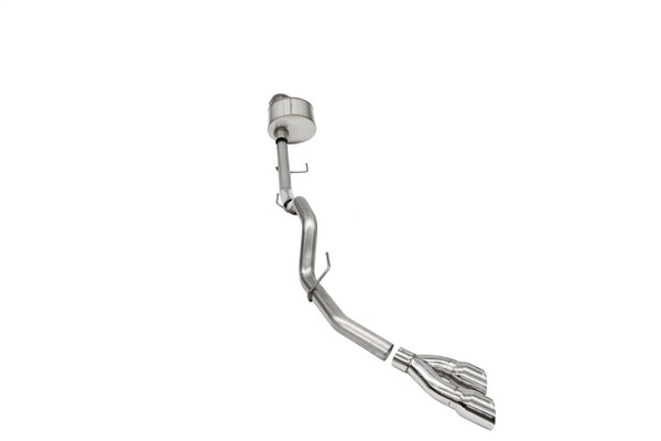 Corsa 2021-2025 Ford F-150 Regular Cab/6.5in Bed 5.0L V8 Xtreme Cat-Back Single Side Exit-Polished