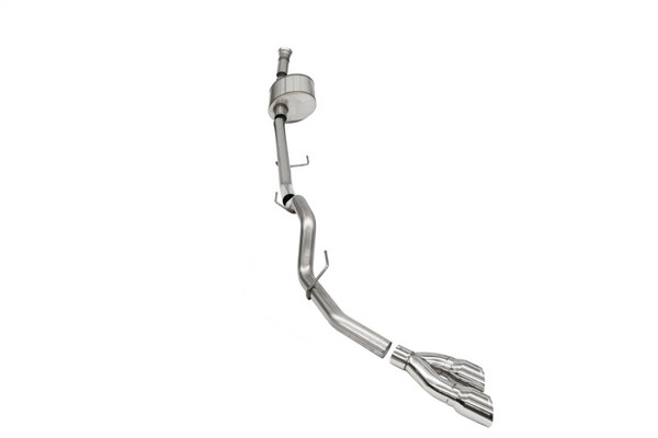 Corsa 2021-2025 Ford F-150 Regular Cab/ 8in Bed 5.0L V8 Xtreme Cat-Back Single Side Exit-Polished