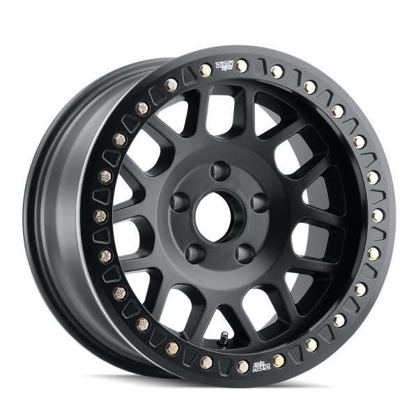 Dirty Life 9312 Mesa Race Matte Black Wheel 17x9 | 8x170 BC | -12 Offset - fits Ford F-250 Super Duty 1999-2026, Ford F-350 Super Duty SRW 1999-2026, Ford Excursion 2000-2005