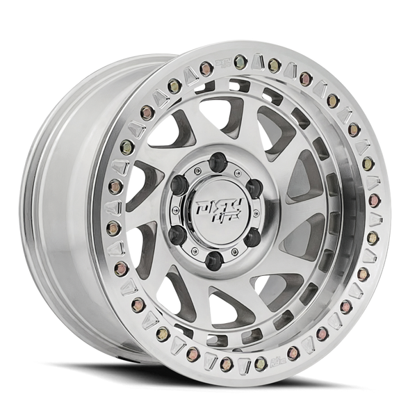 Dirty Life 9313 Enigma Race Machined Wheel 17x9 | 6x139.7 BC (6x5.5) | -38 Offset - fits Chevrolet Silverado 1500 1999-2026, GMC Sierra 1500 1999-2026, Chevrolet Tahoe 1992-2026, Chevrolet Suburban 1992-2026, GMC Yukon 1992-2026, and 25 more