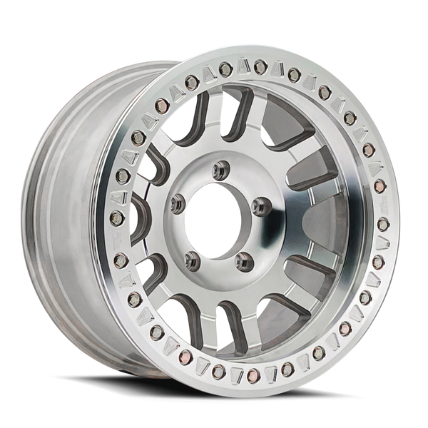 Dirty Life 9314 Canyon Race Machined Wheel 17x9 | 5x114.3 BC (5x4.5) | -12 Offset - fits Ford Explorer ST 2020-2026, Toyota Tacoma 1995-2004, Toyota 4Runner 1996-2002, Nissan Xterra 1999-2004, Nissan Frontier 1998-2004, and 13 more
