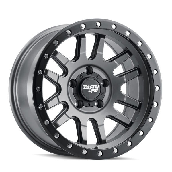 Dirty Life 9309 Canyon Pro Wheel 17x9 | 5x127 BC (5x5) | -38 Offset - fits Jeep Wrangler JL 2018-2026, Jeep Wrangler JK 2007-2018, Jeep Gladiator JT 2020-2026, Jeep Commander 2006-2010, Chevrolet C/K1500 2WD 1967-1998, and 7 more