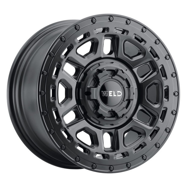 Weld Off-Road Off-Road Wheel Satin Black 20x9 | 8x170 BC | +0 Offset - fits Ford F-250 Super Duty 1999-2026, Ford F-350 Super Duty SRW 1999-2026, Ford Excursion 2000-2005