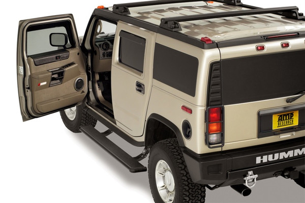 AMP Research PowerStep Running Boards for 2003-2009 Hummer H2 - Part #75107-01A