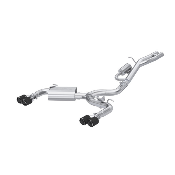 MBRP ARMOR Pro Cat-Back Exhaust, T304 Stainless Steel - 2017-2020 Audi RS3 2.5T - S46103CF