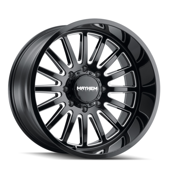 Mayhem 8114 Utopia Black Wheel 20x10 | 8x170 BC | -19 Offset - fits Ford F-250 Super Duty 1999-2026, Ford F-350 Super Duty SRW 1999-2026, Ford Excursion 2000-2005