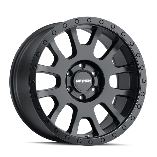 Mayhem 8302 Scout 18x9 / 5x127 BP / 0mm Offset / 78.1mm Hub Matte Black Wheel