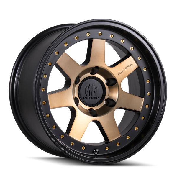 Mayhem 8300 Prodigy Matte Black Wheel 18x9 | 5x127 BC (5x5) | +0 Offset - fits Jeep Grand Cherokee SRT 2006-2021, Jeep Grand Cherokee Trackhawk 2018-2021, Dodge Durango SRT 2018-2026, Jeep Wrangler JL 2018-2026, Jeep Wrangler JK 2007-2018, and 10 more