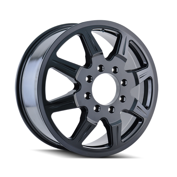 Mayhem 8101 Monstir Black Wheel 20x8.25 | 8x165.1 BC (8x6.5) | +127 Offset - fits Ram 2500 1994-2026, Ram 3500 SRW 1994-2026, Chevrolet Silverado 2500 (pre-2011), Chevrolet Silverado 3500 (pre-2011), GMC Sierra 2500 (pre-2011), and 6 more