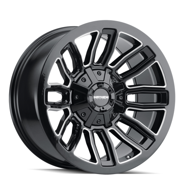 Mayhem 8108 Decoy Black Wheel 20x9 | 6x135 BC | +11 Offset - fits Ford F-150 2004-2026, Ford F-150 Raptor 2010-2026, Ford Expedition 2003-2026, Lincoln Navigator 2003-2026, Lincoln Mark LT 2006-2014