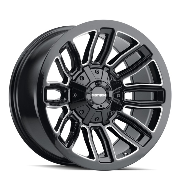 Mayhem 8108 Decoy Black Wheel 20x9 | 8x180 BC | +18 Offset - fits Chevrolet Silverado 2500HD 2011-2026, Chevrolet Silverado 3500HD SRW 2011-2026, GMC Sierra 2500HD 2011-2026, GMC Sierra 3500HD SRW 2011-2026