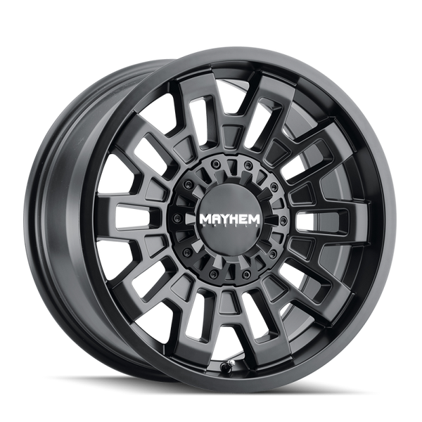 Mayhem 8113 Cortex Matte Black Wheel 20x10 | 5x139.7 BC (5x5.5) | -19 Offset - fits Ram 1500 Classic 1994-2024, Ford Bronco 1966-1996, Ford F-100 1948-1996, Jeep CJ-5 1954-1983, Jeep CJ-7 1976-1986, and 7 more